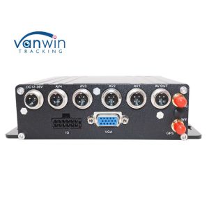 Functional 4 Channel SD Card MDVR with Encrypted Player / LED Display