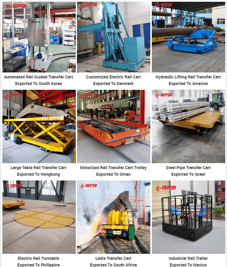 Heavy Duty Automatic Transfer 75ton Payload Omni Agv