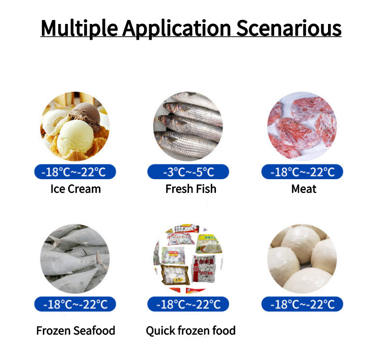 500L Multipurpose Grey Fridge Freezer , Odorless Stainless Steel Refrigerator Freezer