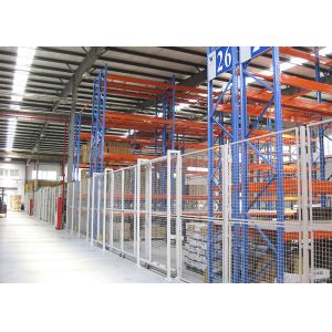 Double Deep Cross Beam Selective Pallet Rack Uprights 1000kg/Layer