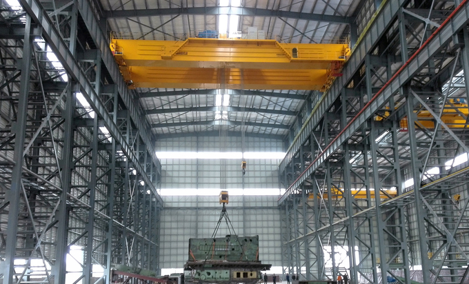 40T Cabin Control Electric Hoist crane Double Beam European Type Dg Eot Crane 2