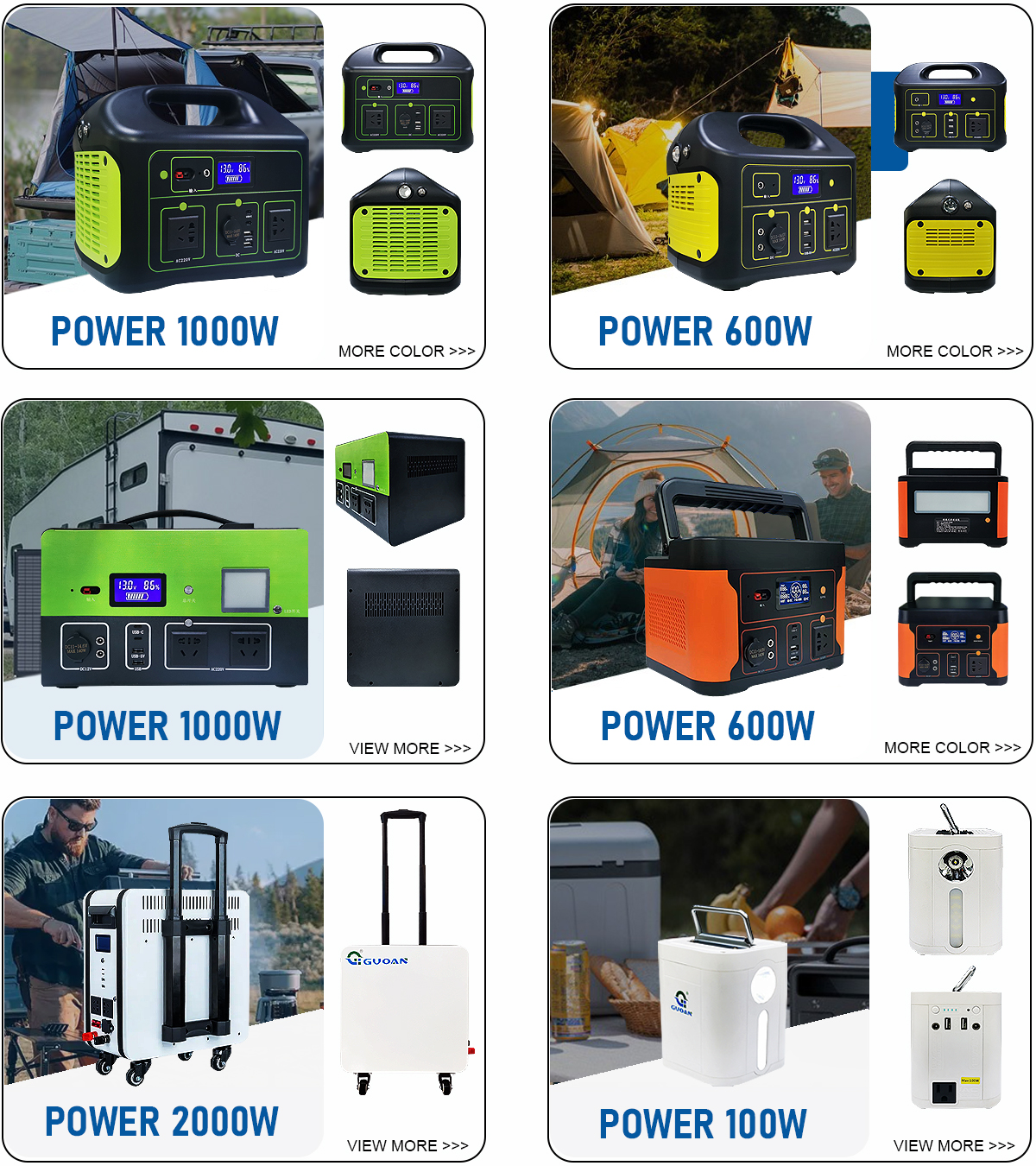 OEM Portable Power Station Battery Support Wireless Charging For Phone