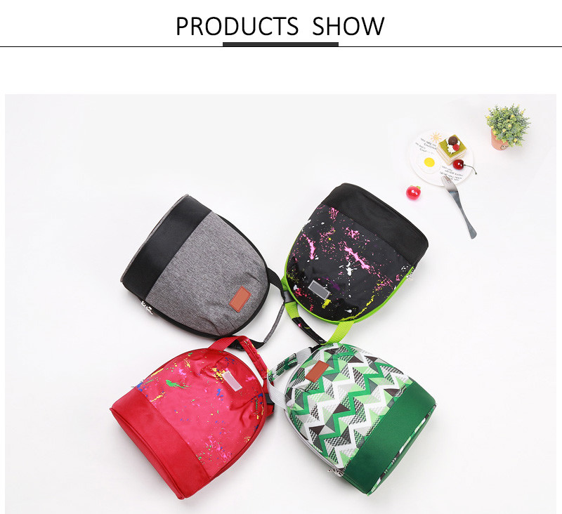 Adjustable Shoulder Thermal Food Soft Insulated Lunch Cooler Bag
