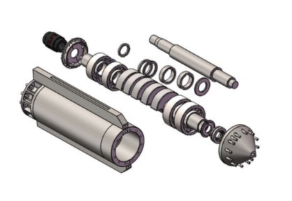 Industrial Sand Vibroflot Heavy Machinery Vibro Replacement Stone Columns Ground Improvement