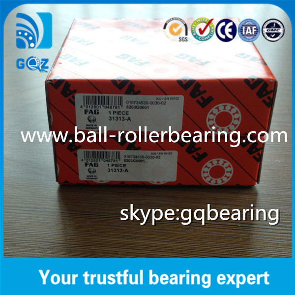 Durable Single Row Tapered Roller Bearing , Barrel Roller Bearing 31313A