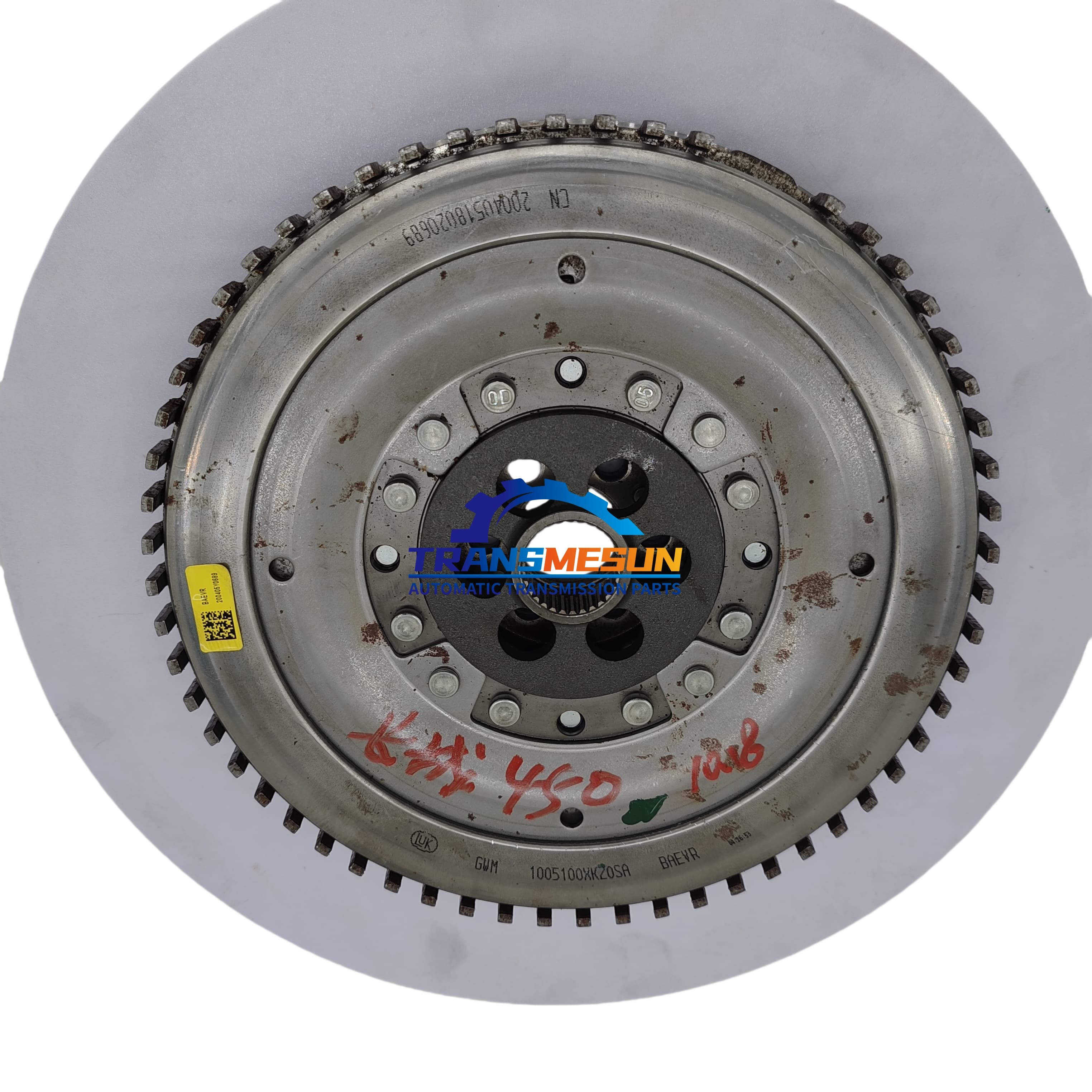 GW7DCT2 dual-clutch gearbox 7DCT450 dual-mass flywheel assembly.2020 H6 1.5T