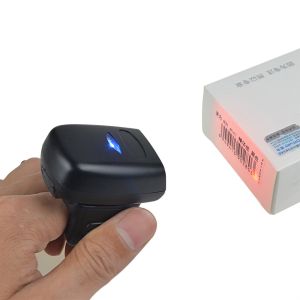 wearable wireless barcode reader 2d bluetooth barcode scanner finger mini bar