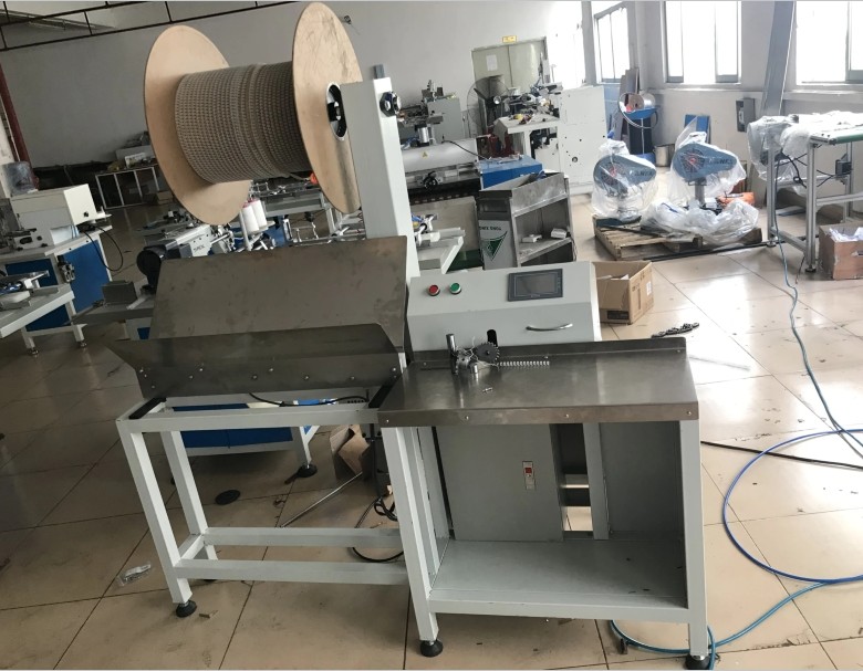 Automatic Double Loop Wire O Cutting Machine Spiral Coil Cutting Machine Metal Wire Cutter Cutting Machine Equipment