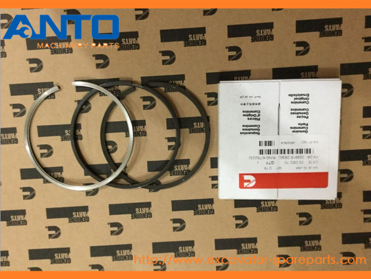 Piston Ring Kit QSB5.9 3802919 For Excavator C27 Engine Repair Parts