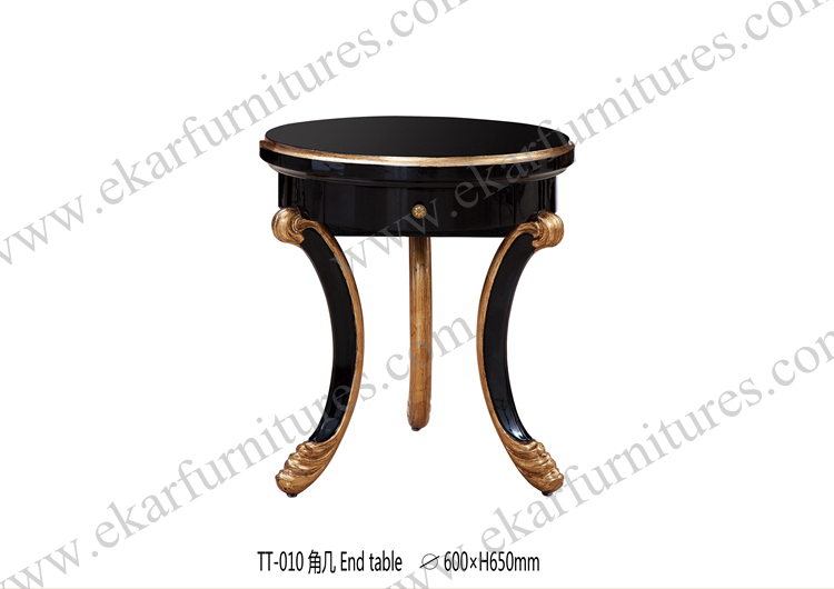 2015 hot sale round low coffee table end table safe TT12B