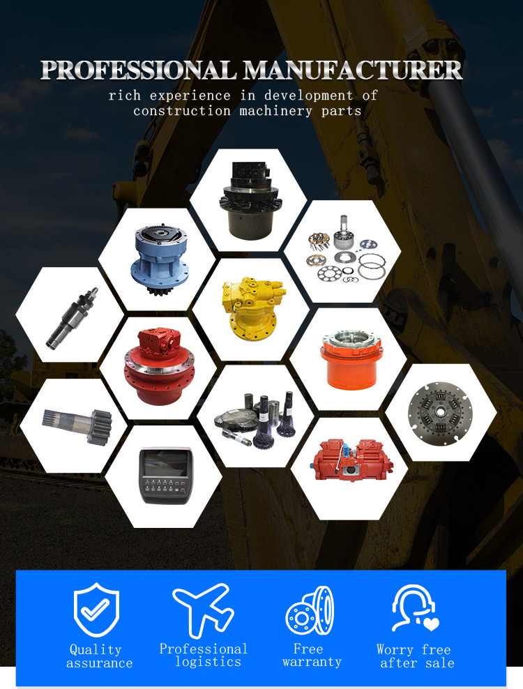 Komatsu Crawler Excavator Parts Pc2000-8 Walking Assembly Pc2000 Excavator Walking 21T-27-00300 21T-27-00310 21T-27-00410