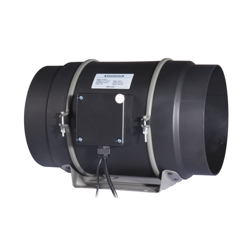 WiFi 8 inch Slient Duct fan with Smart Temperature and Humidity Controller Exhaust Ventilation Fan for Hydroponics