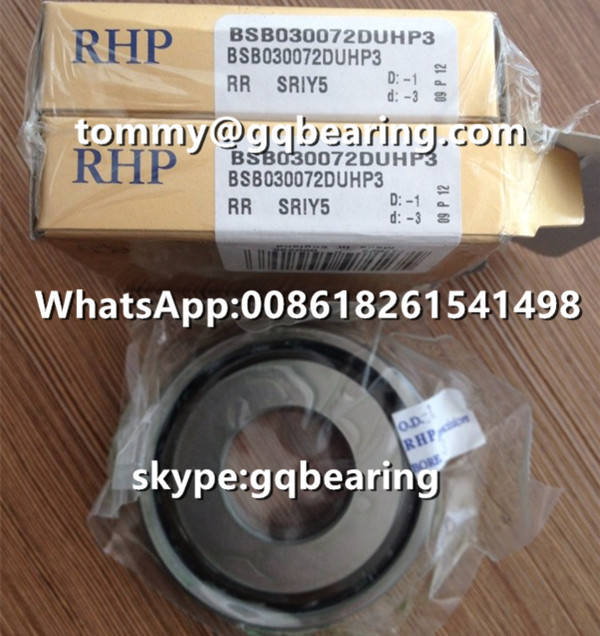 RHP BSB030072DUHP3 Super Precision Spindle Ball Bearing Angular Contact Ball Bearing