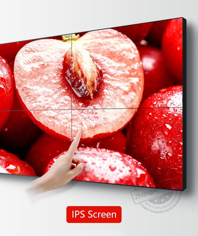 Panel Size 55 inch 1.8mm Pixel Pitch LCD Video wall Bracket for TV Wall Background Mounting