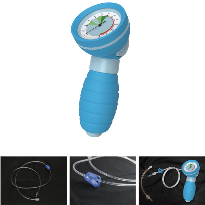 Hand Held Cuff Inflating Gauge For Endotracheal Tube 0-120cmH2O