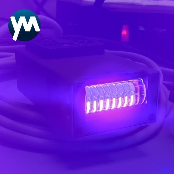 70W UV LED Light 385nm 395nm 405nm Air Cooling for resin glue paint system