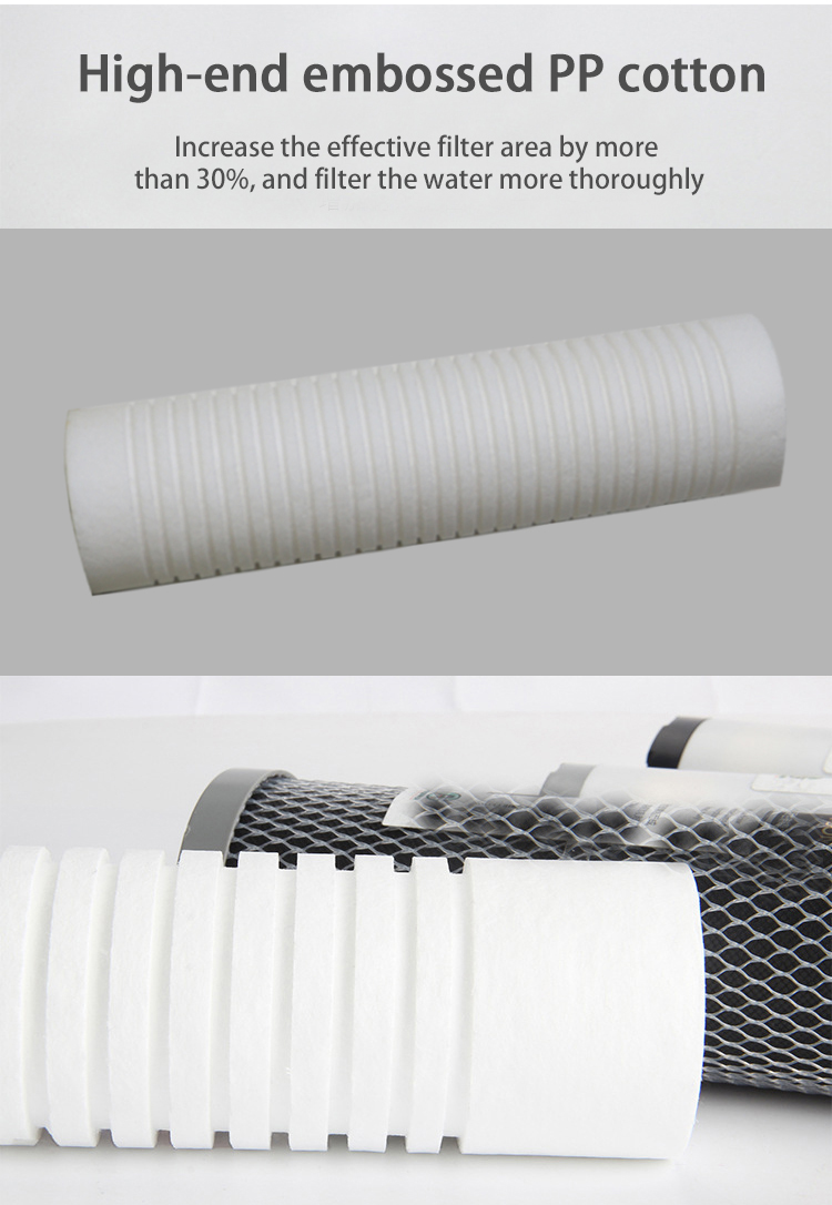 10 inch 0.1micron 5 micron Filter Cartridge for Residential Water Dispenser OEM Accepted