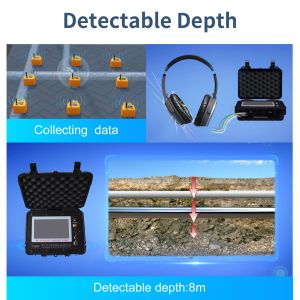 ODM Pipeline Water Leak Detector 9M Water Leakage Detection Equipment