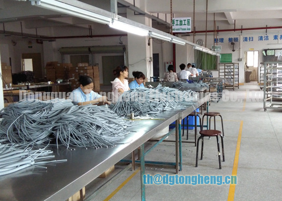 Abrasion Resistant Polyurethane PUR Coated Spiral Power Cord
