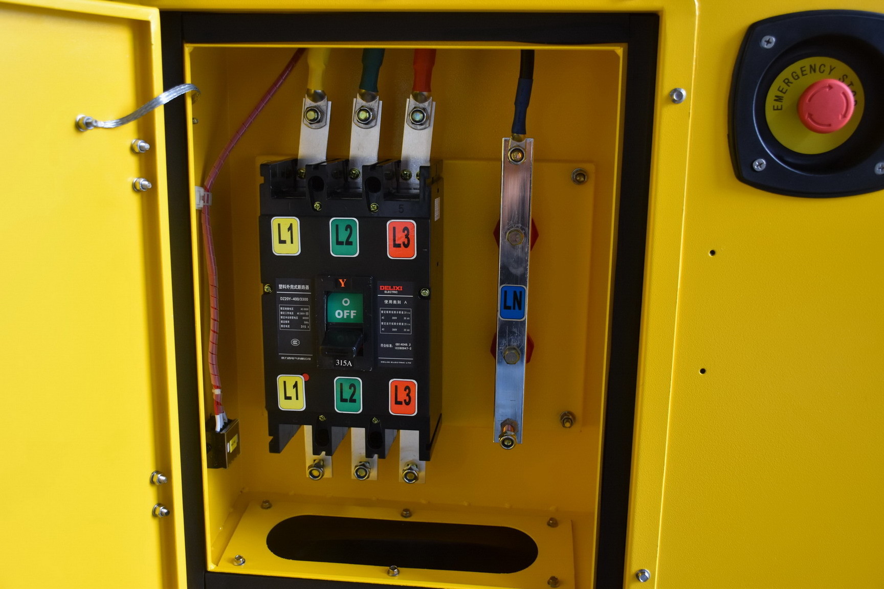 40kva 50kva Diesel Silent Emergency Generator Set Denyo 1 Phase For Home