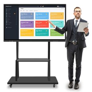 4K LCD Smart Interactive Whiteboard 20 Points For Meeting Room