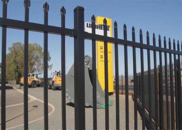 Garrison Fence for sale, Steel Fence 1800mm hheight, 100mm ,2200mm height and