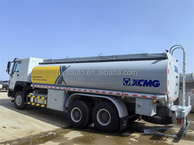HOWO Diesel 6x4 Fuel Carrier Truck Left Hand Drive 20000 Liters Oil Delivery Truck