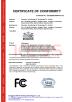 HK Brilliance International Technology Ltd. Certifications