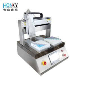China Small Perfume Sample Liquid Filling Machine With Ceramic Pump  15000PCS / Hour on sale