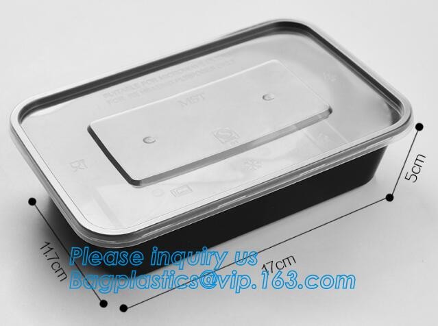 Meal Prep Containers Free Sample Bento Lunch Box Biodegradable Food Container Plastic Wheat Straw Lunch Box bagplastics