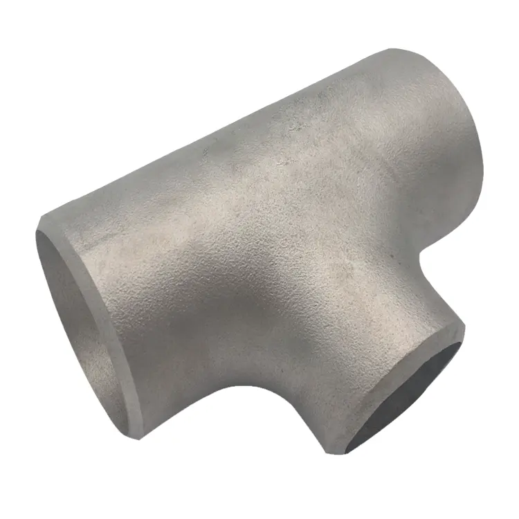 Equal/Reducing Tee Fittings Nickel Alloy Hastelloy 90/10 70/30 Tee Copper Nickel Fittings