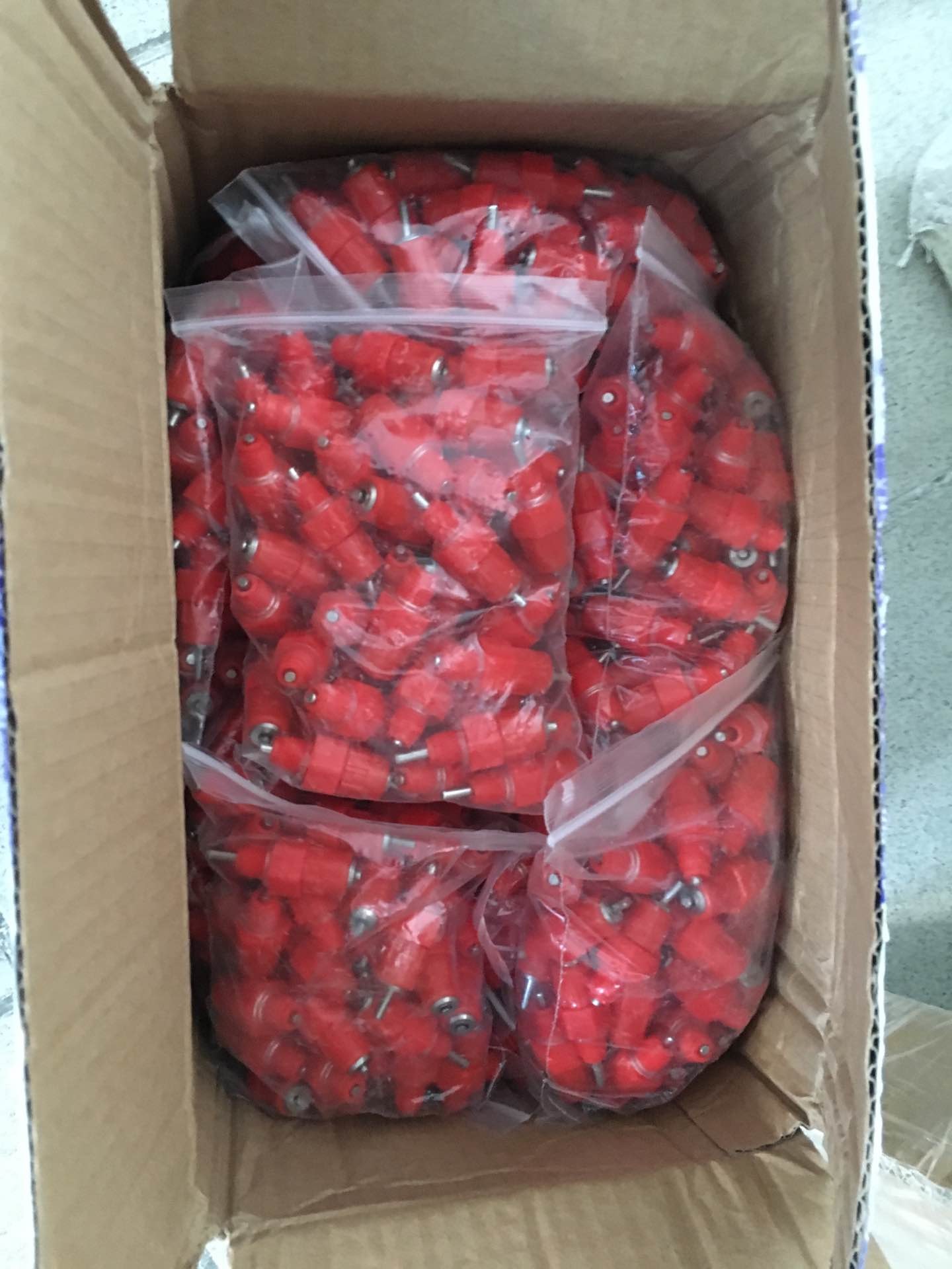 Plastic 9g Water Nipple Drinker Chicken Feeder Ball Quail 8mm