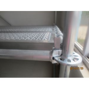 All round / Layer / Ringlock Scaffolding System with jack base ledger brade and