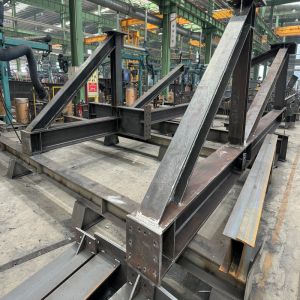 Customized Steel Structures Boiler Steel Structure Components EN1900 AISC JIS