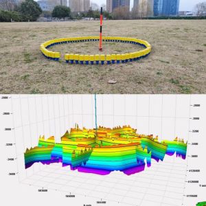 5Hz Wireless Three Component Seismograph Lightweight Seismometer IP68 Seismograp