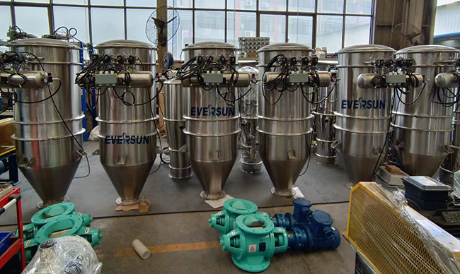 Sanitary Continuous Vacuum Feeder Dust Free Transfer System For Ceramic Sheet
