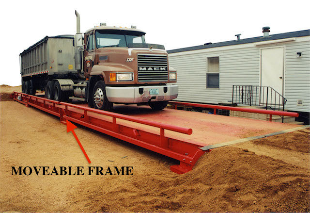 Industrial Digital Truck Scale 10-80 Ton Weighbridge For Logistics Trade