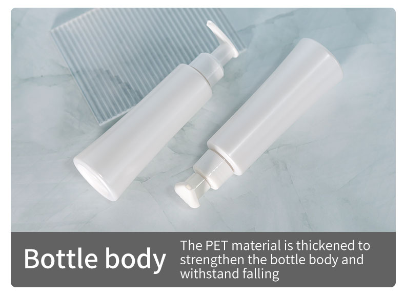 Matte Plastic Dispenser Bottle 120ml Square Foaming Facial Cleanser Bottle