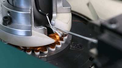 automatic stator coil lacing machine
