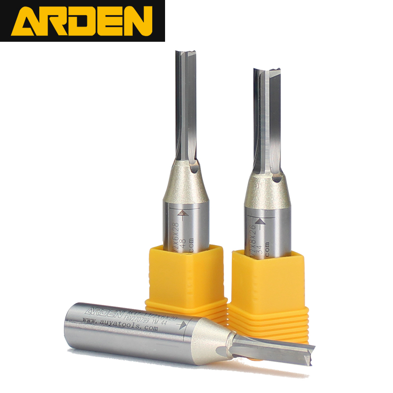  6mm Arden Router Bits 3 Flutes MDF Cnc Wood Cutting Bits Cutter Manufactures