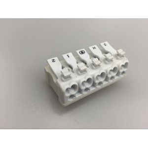 Push-on Terminal Block Spring Connector Quick Wire Connector LED Strip Lighting