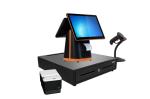 POS Software and Customer Display for Retail Checkout Machine in Fast Food