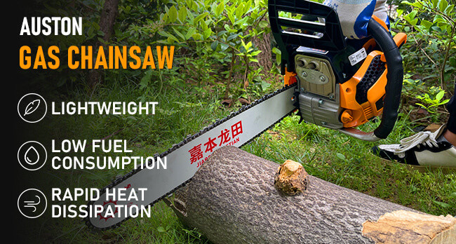 58cc Gasoline Chainsaw For Heavy-Duty Wood Cutting