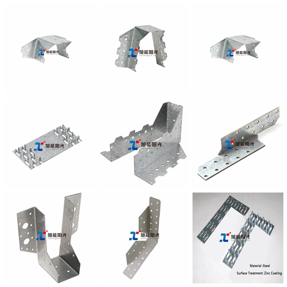 Free Mold Fee Sheet Galvanized Steel Truss Joist Hanger Brackets for Timber Buildings