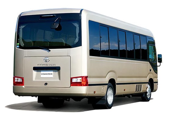 Coaster Bus Spare Parts headlamp rear lamp front bumper grille rearview mirror for coaster