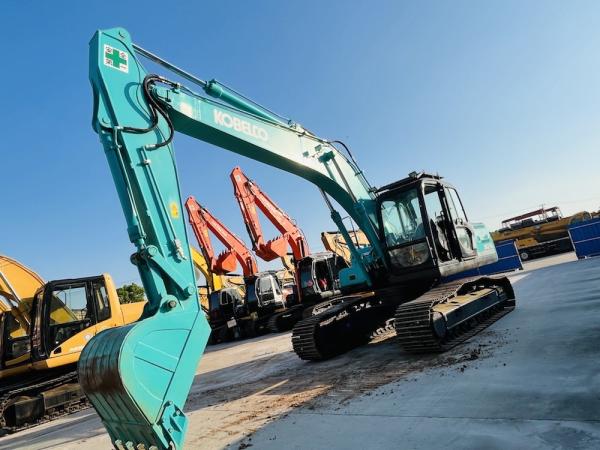 Original Used Kobelco SK210LC-8 Hydraulic Crawer Excavator 21 Tons Secondhand