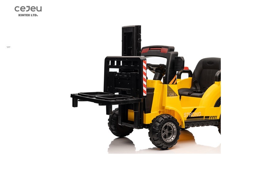 Children's engineering car toy car. Forklift Trailer toy car Light/Music