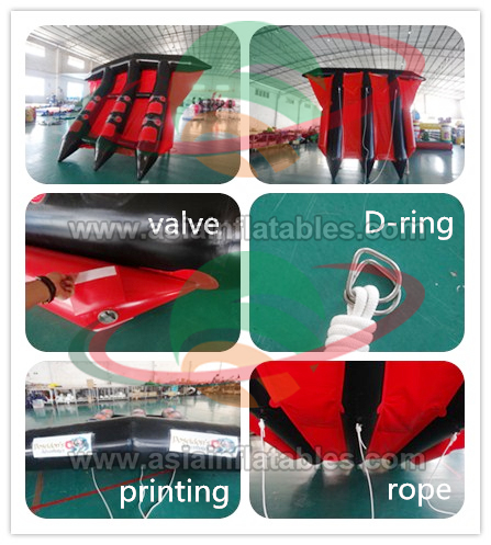 Inflatable Fly Fishing/ Banana Boat /Water Floating Water Fun Ride For 6 Riders
