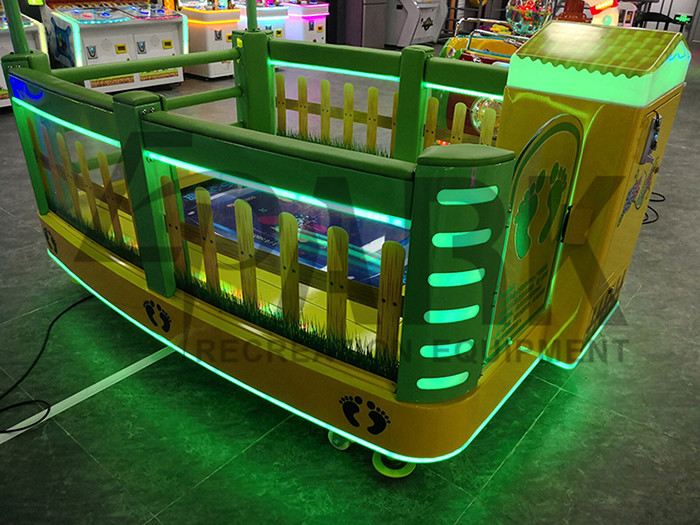 Amusement Park Kids Coin Operated Game Machine Guessing the farm II