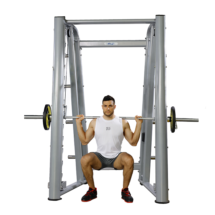 Commercial Indoor Gym Equipment Multi Function Station Plate Loaded Machines Body Building Smith Trainer